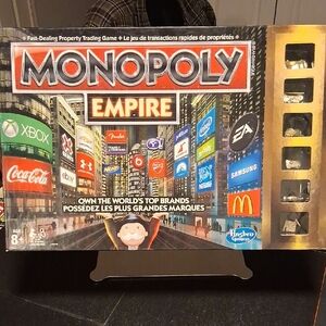 Hasbro Monopoly Empire Game with Golden tokens